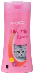 Шампунь "Доктор Зоо" для короткошерстных кошек, 250мл