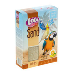 Песок для птиц Ло-Ло-Петс 1,5кг - Лимон (Lo-Lo-Pets)