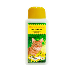 Шампунь "Пчелодар" 250мл - для кошек Мёд/Череда