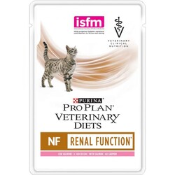 Пурина NF пауч 85гр, диета для кошек с проблемами Почек, Ренал  (Лосось) (Purina)