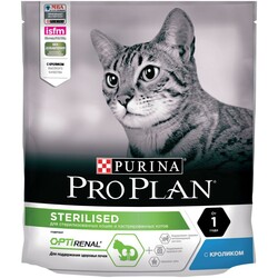 ПроПлан для кошек стерилизованных, Кролик. 400гр (Pro Plan)