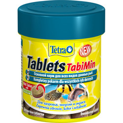 Тетра Таблетс ТабиМин 58таб (Tablets TabiMin), корм для донных рыб (Tetra)
