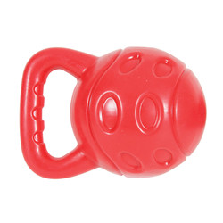 Гиря, серия Бабл, 15см, Красный, термопластичная резина (Zolux) арт.479061RGE