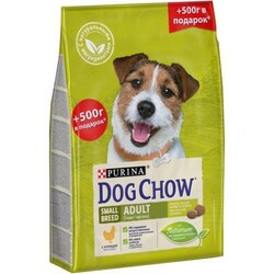 Дог Чау 2кг + 500гр Курица для собак мелких пород (Dog Chow)