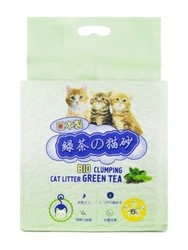Хакасэ Комкующийся 10л - Тофу "Зеленый чай" (Hakase Arekkusu)