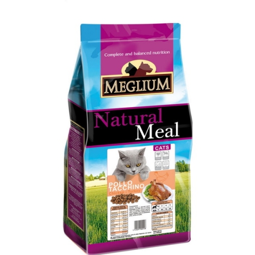 Меглиум 15кг - Курица/Индейка - для кошек (Meglium)