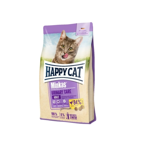 Хэппи Кэт Минкас 10кг - Птица Уринари - сухой корм для Профилактики МКБ (Happy Cat)