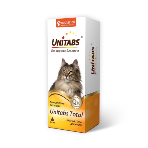 ЮниТабс 20мл - для кошек - Тотал (Unitabs)