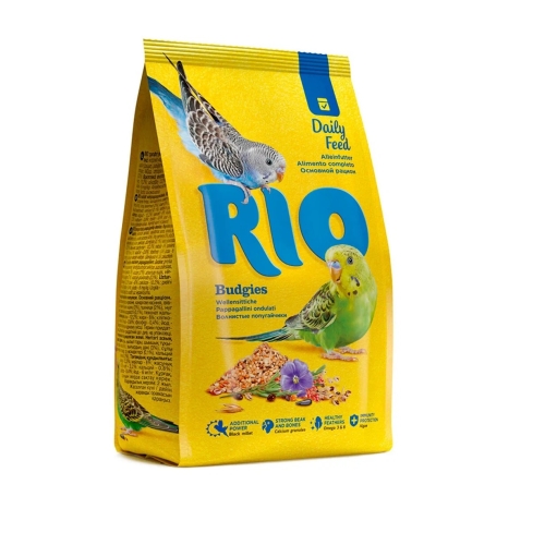 Рио 1кг - для волнистых попугаев (Rio) + Подарок