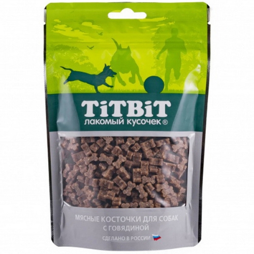 Косточки мясные 145гр - Говядина - для собак (TitBit)
