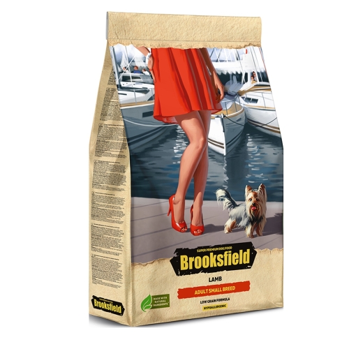 Бруксфилд 1,5кг - Ягненок - для Мелких собак (Brooksfield)