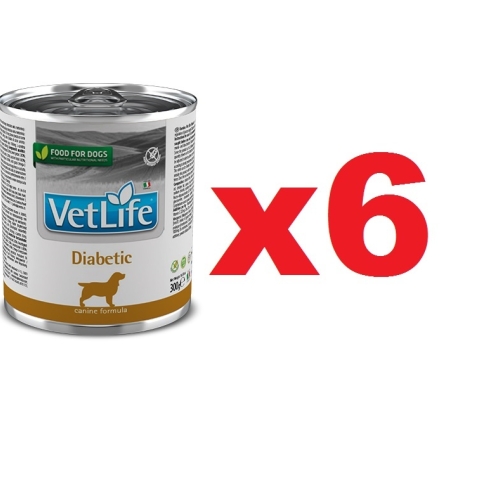 Фармина Диета для собак 300гр паштет - Диабетик (Farmina VetLife) 1кор = 6шт