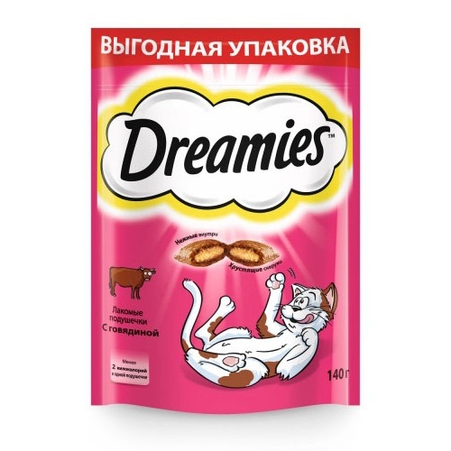 Дримс 140гр Говядина (Dreamies)