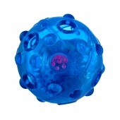 Мяч с отверстиями, Мигающий 7,5см арт.10922-8606 (NunBell)