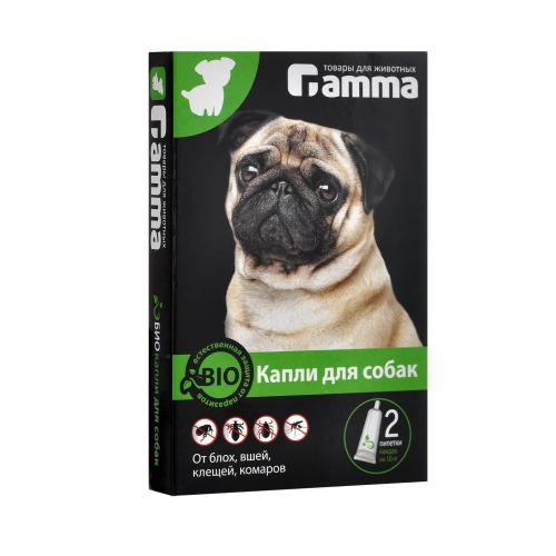 Капли репеллентные "Гамма" - для Собак