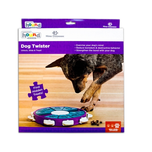 Игрушка-головоломка для Собак "Twister" 3-й (продвинутый) уровень сложности (Nina Ottosson, Petstages)