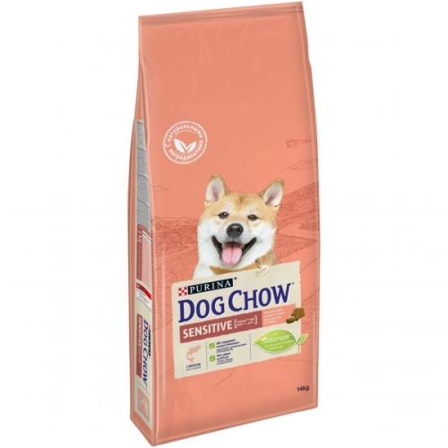 Дог Чау 14кг для собак с Чувствительным пищеварением Лосось (Dog Chow)