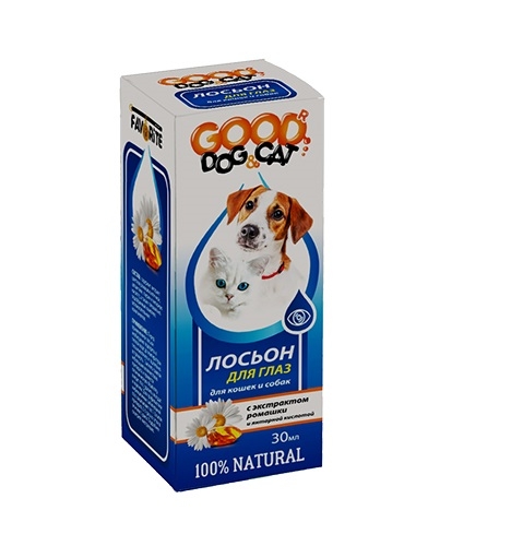 Лосьон для глаз - Гуд Дог & Кэт 30мл (Good Dog & Cat) + Подарок