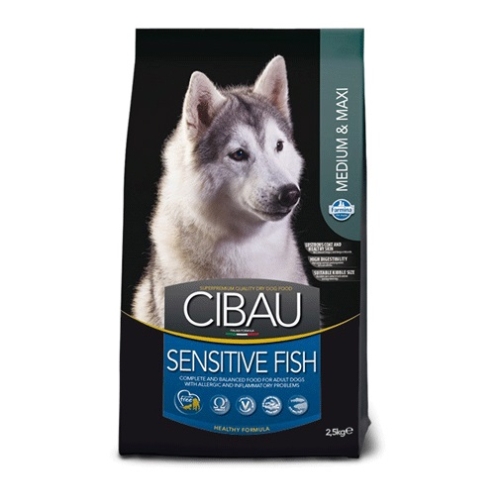 Чибау 2,5кг - для средних/крупных собак - Рыба (Cibau)