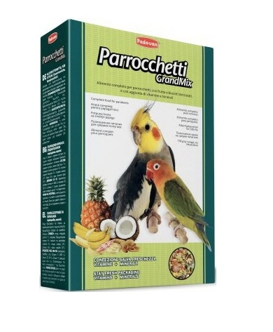 Падован для Средних попугаев 400гр Грандмикс (Padovan)