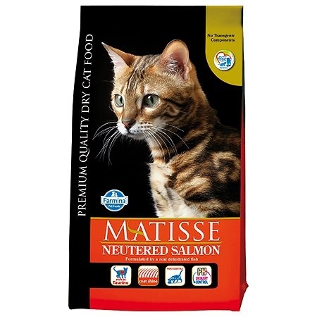 Матис для кошек 1,5кг - Стерилизед Лосось (Matisse)