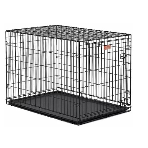 Клетка для собак (106х71х76см) Черная, 1 дверь (Midwest Crate)