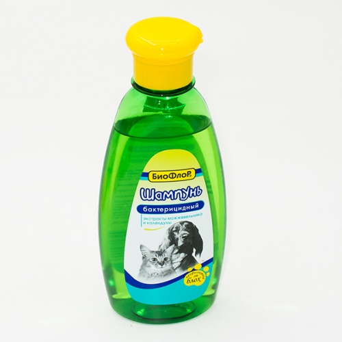 Шампунь "БиоФлор" для кошек и собак 245мл - Бактерицидный