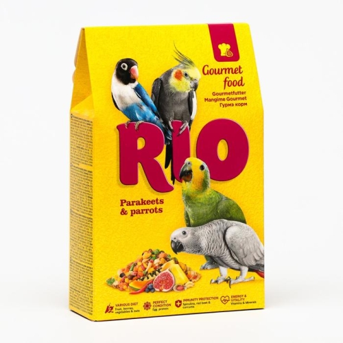 Рио 250гр - Гурмэт, корм для средних/крупных попугаев (Rio)