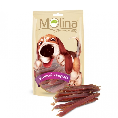 Молина 80гр - Утиный хворост, лакомство для собак (Molina)