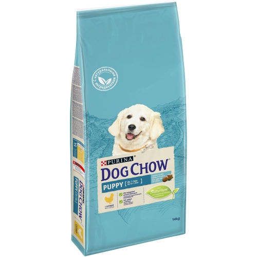 Дог Чау 14кг для щенков Курица (Dog Chow)
