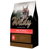 Вилди Кэт 15кг - Обесити, для кошек с лишним весом (Wildy)