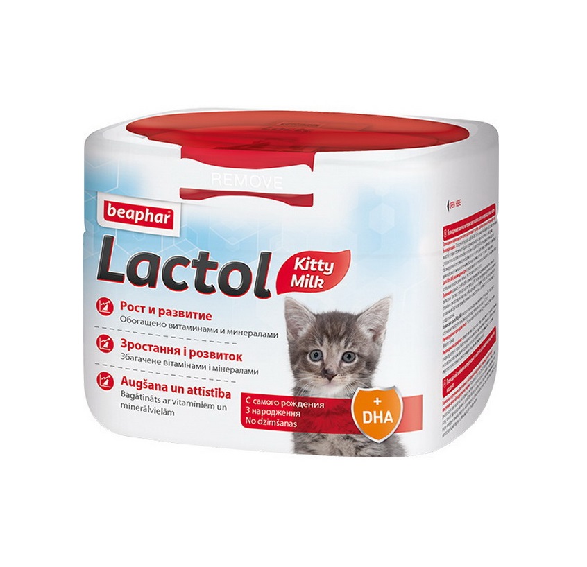 Молочная смесь для котят - Беафар "Lactol Kitty" 500гр (Beaphar) + Подарок