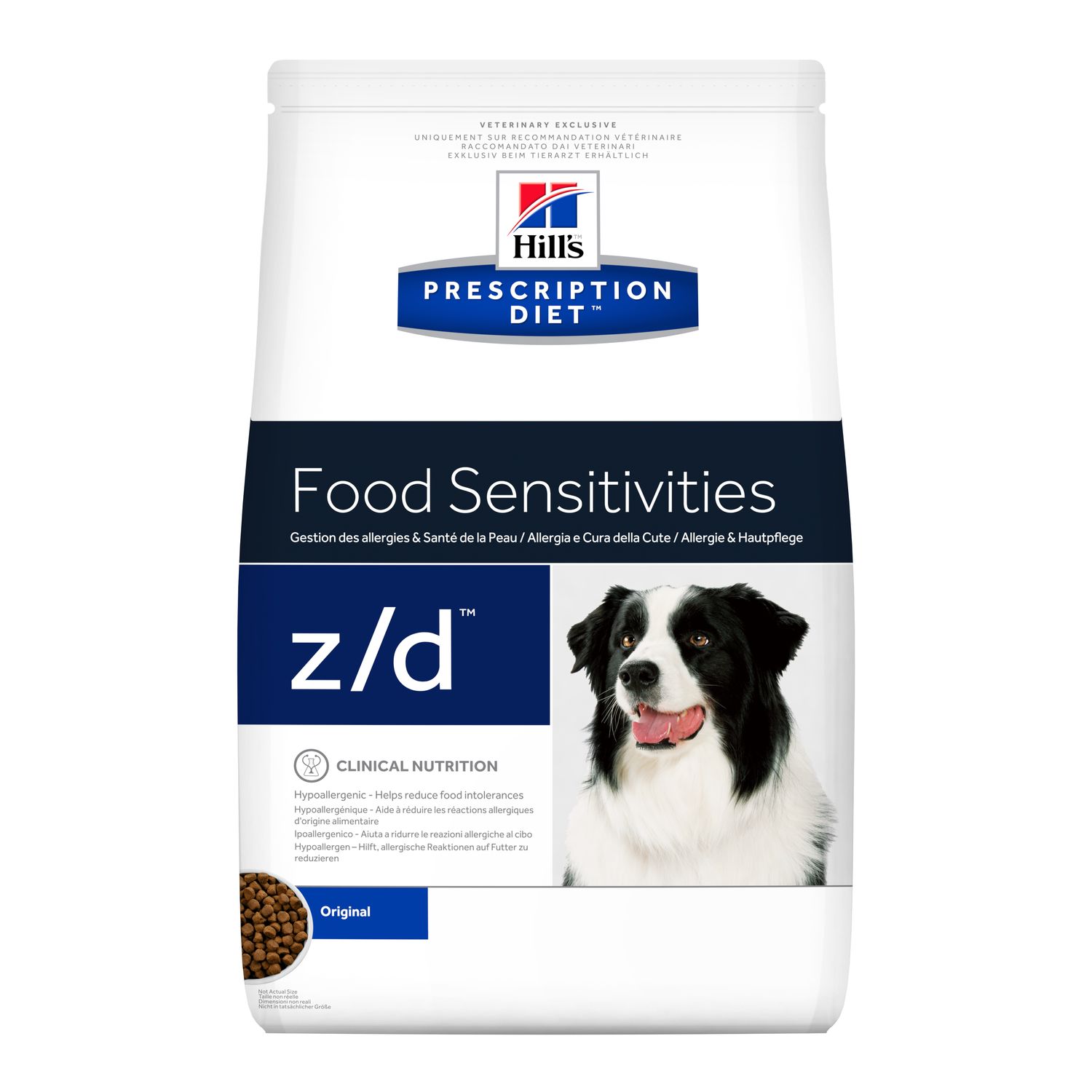 Хилс для собак. Диета 3кг Z/D Пищевая аллергия (Hill's)