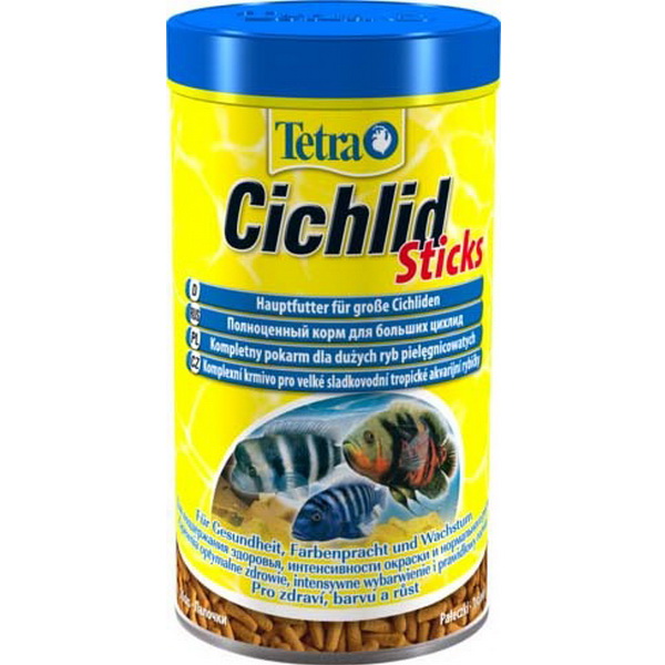 Тетра Цихлид Стикс 1л (Cichlid Sticks), Палочки для всех видов Цихлид (Tetra)