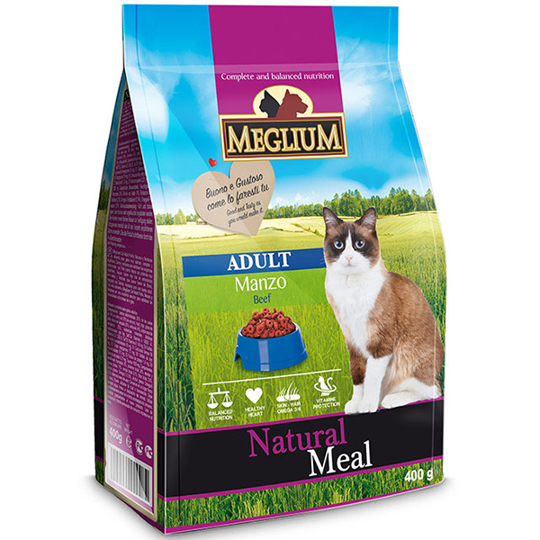 Меглиум 400гр - для кошек Говядина (Meglium)