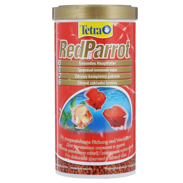 Тетра Рэд Пэррот 1л (Red Parrot) - Шарики для Красных попугаев (Tetra)