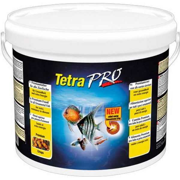 Тетра Про Энерджи Чипс (Pro Energy Crisps) 10л, Чипсы для всех видов рыб, с жирами Омега-3 (Tetra)
