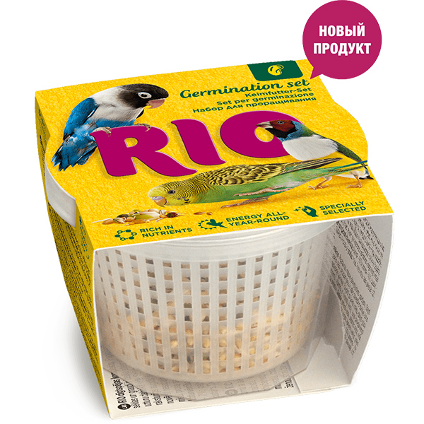 Рио - набор для проращивания, для всех видов птиц 25гр (Rio)