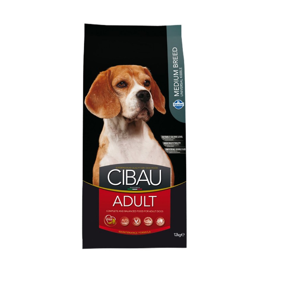 Чибау 12кг - для Средних собак - Курица (Cibau)