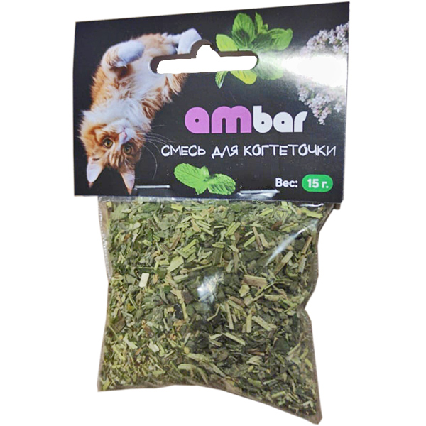 Смесь для когтеточки травяная "Амбар" 15гр (Ambar)