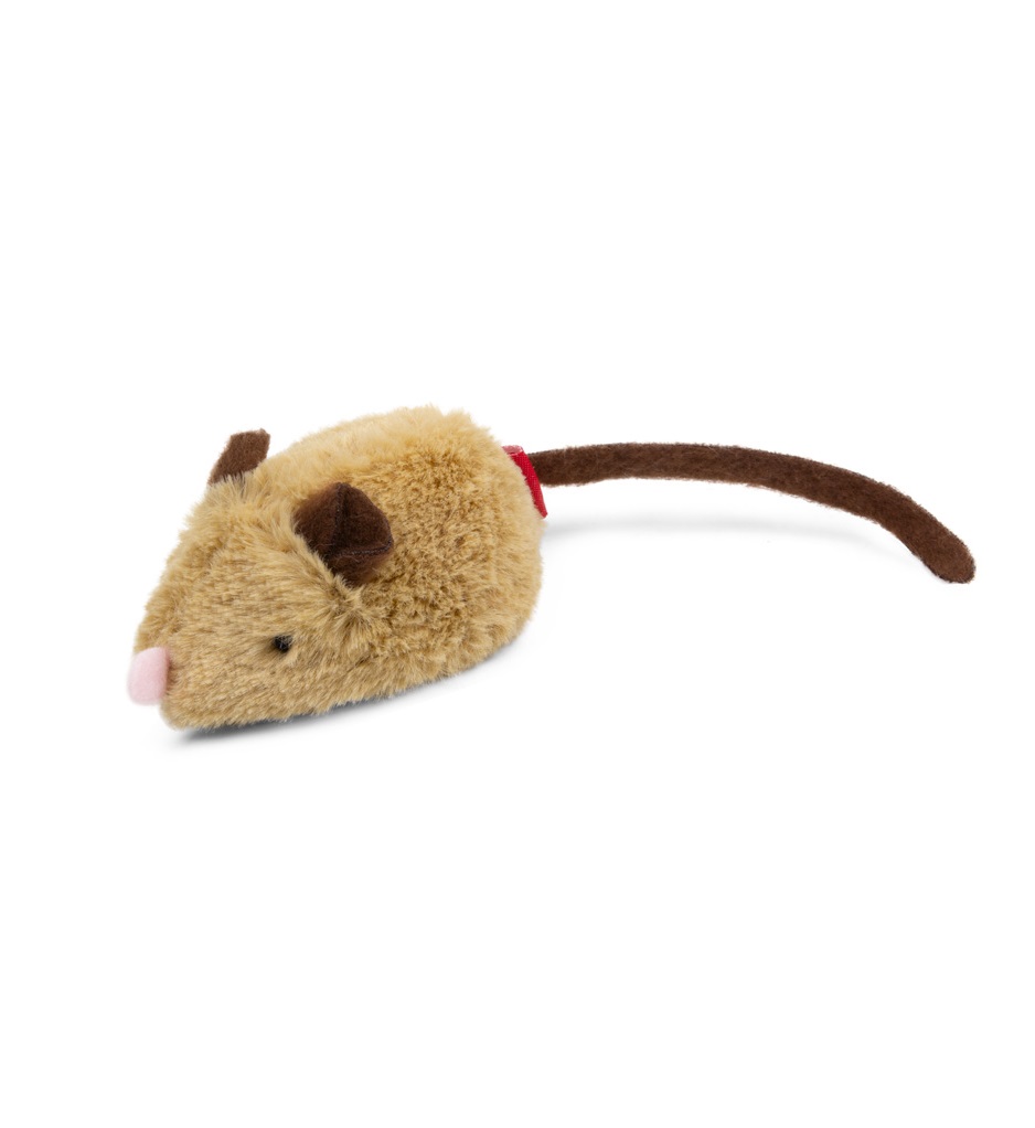 Мышка интерактивная со звуковым чипом 9см, серия SPEEDY CATCH, арт.75240 (GiGwi)