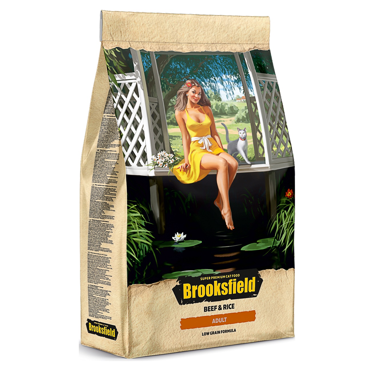 Бруксфилд 6кг - Говядина - для Кошек (Brooksfield)
