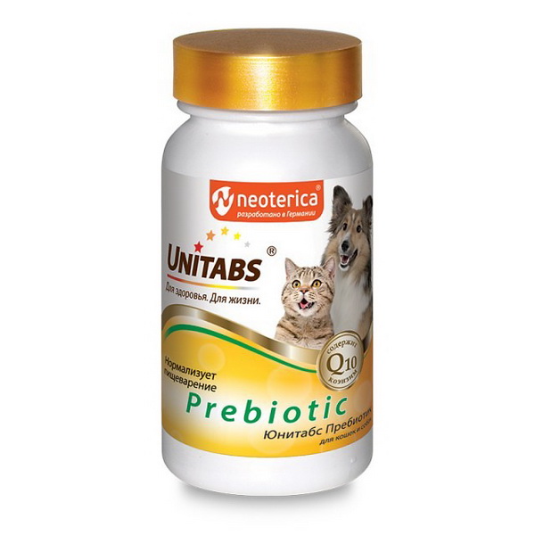 ЮниТабс 100т - для кошек и собак - Пребиотик (Unitabs)