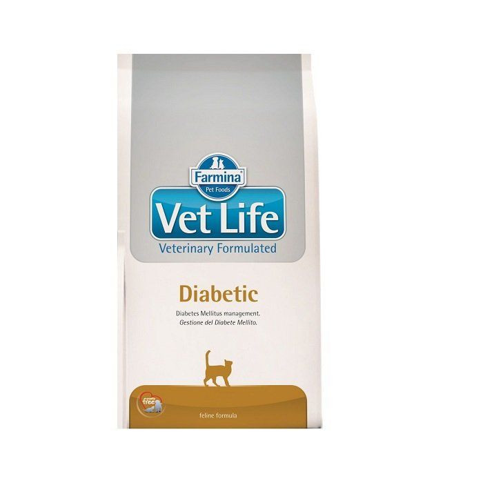 Фармина Диета Диабетик для кошек 2кг (Farmina VetLife)