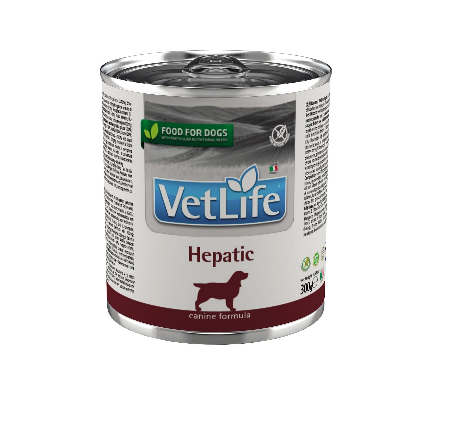 Фармина Диета для собак 300гр паштет - Гепатик, заболевания печени (Farmina VetLife)