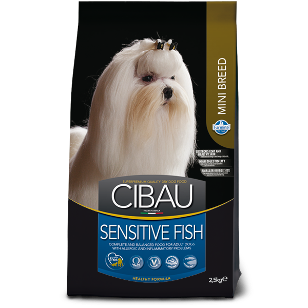 Чибау 2,5кг - для мелких собак - Рыба (Cibau)