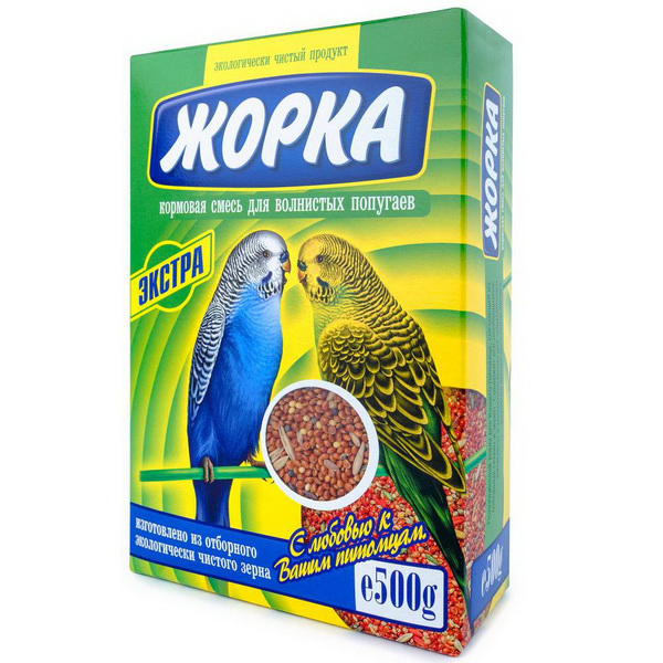 Жорка 500гр - Экстра - корм для Волнистых попугаев