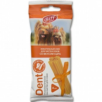 Снек Dent - Сыр - для мелких собак, 4шт/уп (TitBit)