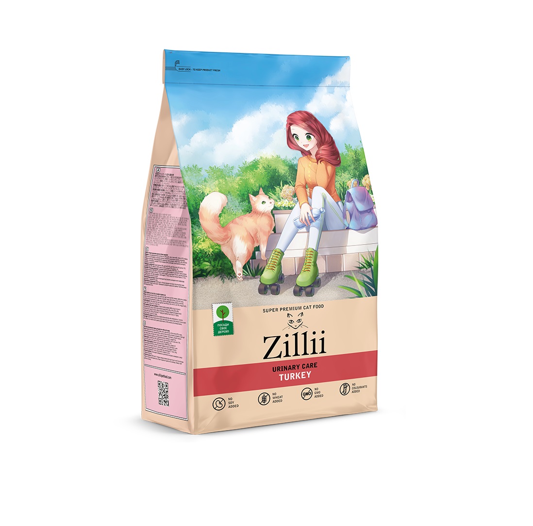 Зилли 2кг - Индейка Уринари (Zillii) + Подарок