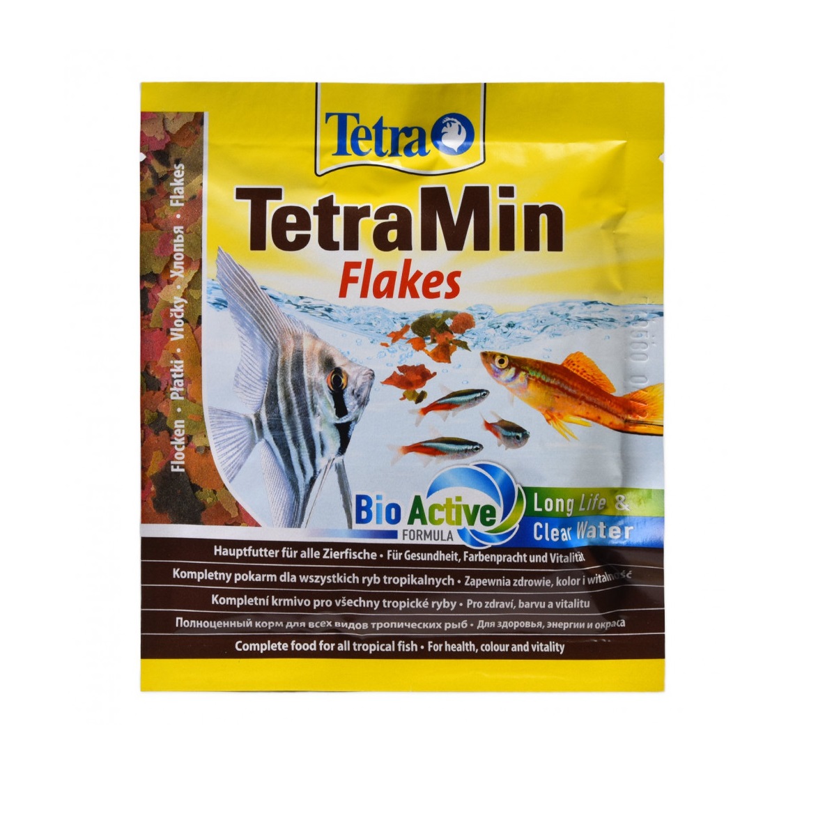 Тетра Мин 12гр (Min Flakes) - Хлопья для всех видов рыб (Tetra)
